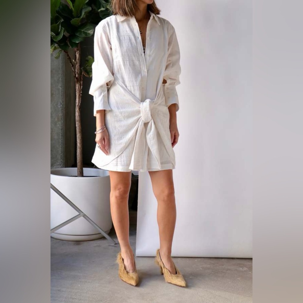 Jonathan Simkhai Patchwork Dress Medium - image 1